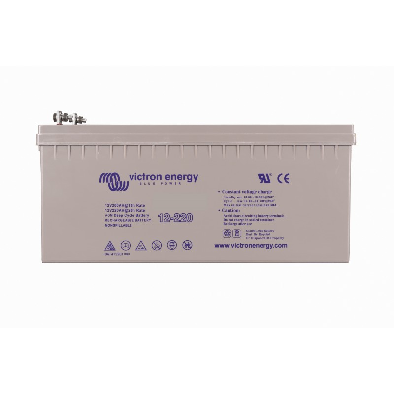 Victron Energy - Batterie Lithium 12V/200Ah - Smart (BMS à ajouter)