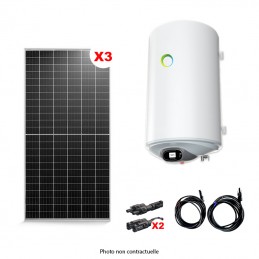 Kit chauffe eau PV 80L -...