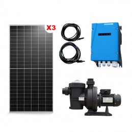 Kit pompe solaire filtration piscine maxi 18m3/h ( sans pose )