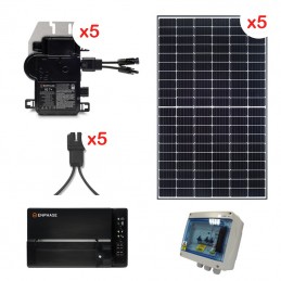 KIT SOLAIRE 2.55 Kwc en...
