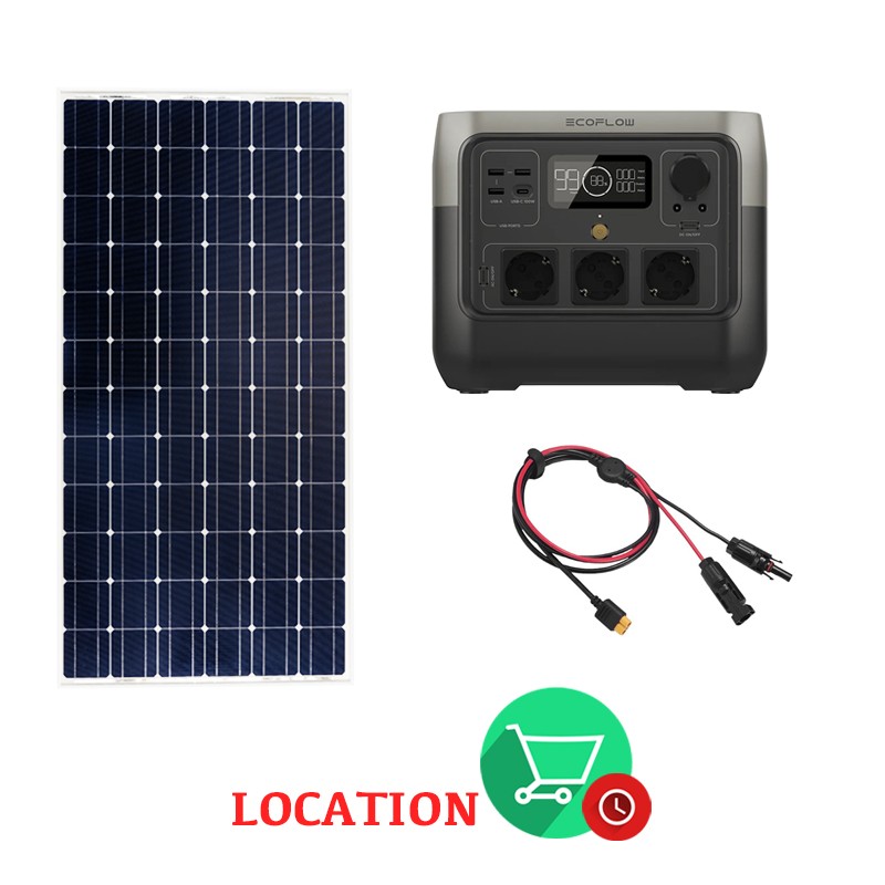 Batterie mobile solaire River 2 Pro - 768Wh - Ecoflow