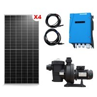 Kits pompe solaire de filtration piscine