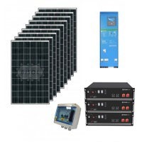 Kit solaire autoconsommation avec stockage (batterie) Pylontech..Victron Energy